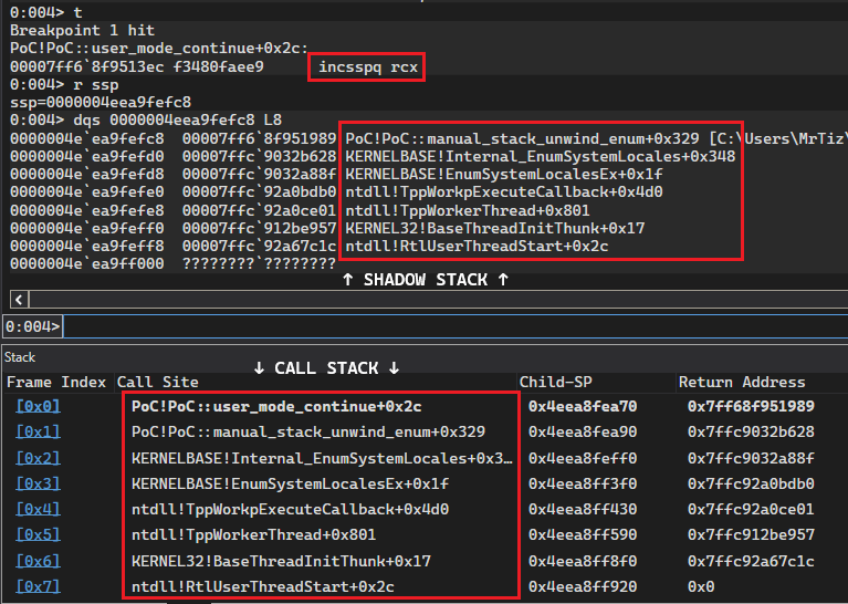 Phase 2: Shadow stack before reconciliation